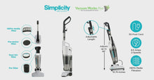 Load and play video in Gallery viewer, Simplicity S60 Bagless Broom Vacuum