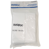 DuoVac, B/I Hepa Bags (196-DV, AIR50/SENSA/STAR/DISTINCTION)